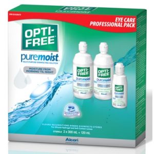OPTI-Free Puremoist Professional Pack 2x300ml + 120ml